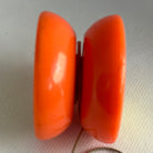 Vintage Duncan Butterfly Yo-Yo - Early 70s fair Condition - Made in USA-Orange with Yellow Caps — view 3
