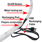 Zeekio LED 34" Hoop Rechargeable with Remote - Flow Toy - Ultra Bright Multi Color Light Up Collapsible — view 3
