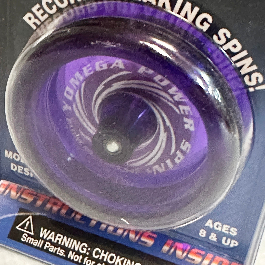 Vintage Yomega Power Spin - New in Package - Purple — view 3