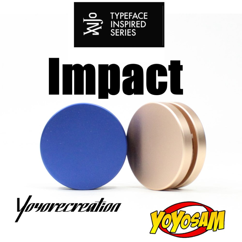 Yoyorecreation Impact Yo-Yo - Responsive Play - Typeface Inspired Series YoYo — view 3