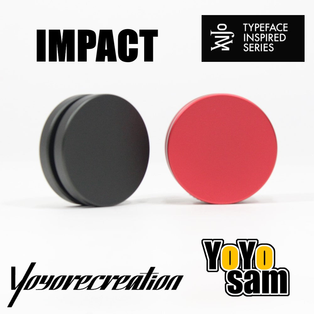 Yoyorecreation Impact Yo-Yo - Responsive Play - Typeface Inspired Series YoYo