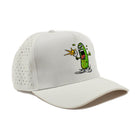 Pickle Monsters Hat - 5 Panel Laser Perforated Cap - Adjustable with Embroidered Pickle Monster Design — view 7