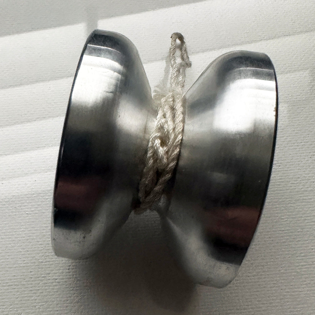 2019 Zeekio Spin Cycle Prototype raw Aluminum Yo-Yo Good condition — view 5