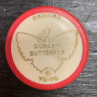 Vintage Duncan Butterly Yo-Yo Red/White/Yellow 1960s Good Cond.