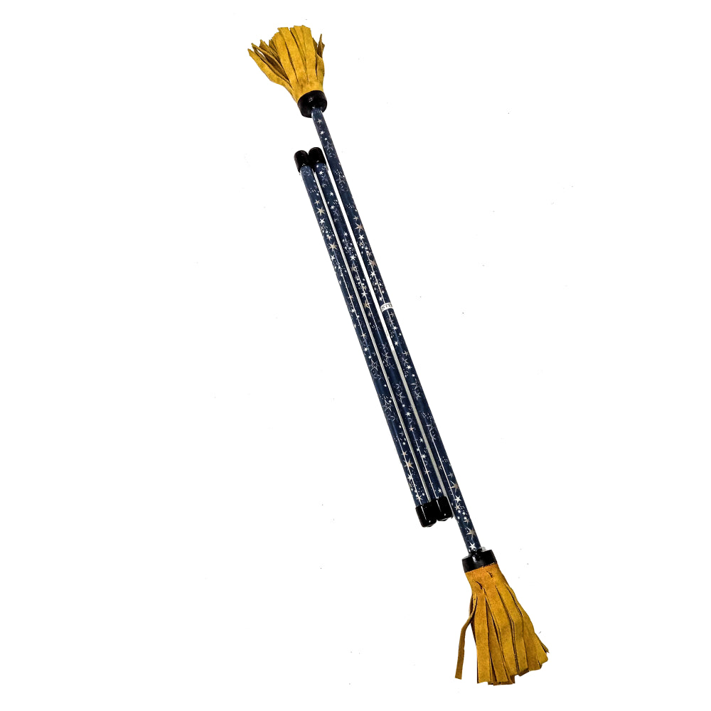 Z-Stix Professional Juggling Flower Sticks-Devil Sticks and 2 Hand Sticks, High Quality, Beginner Friendly - Festival Series