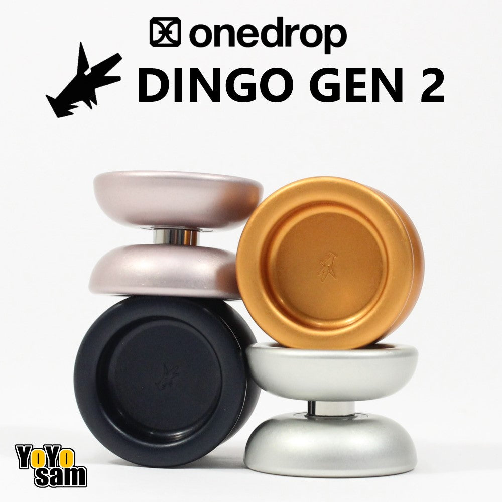 One Drop Dingo Gen 2 Yo-Yo - Undersized 6061 Aluminum YoYo