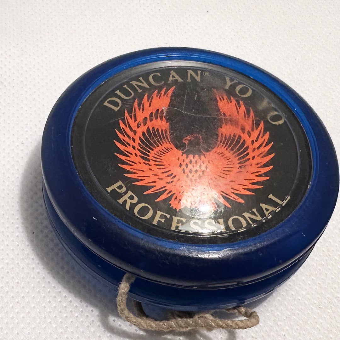 Vintage, Duncan Eagle Professional Plastic looping Yo-Yo Blue — view 3
