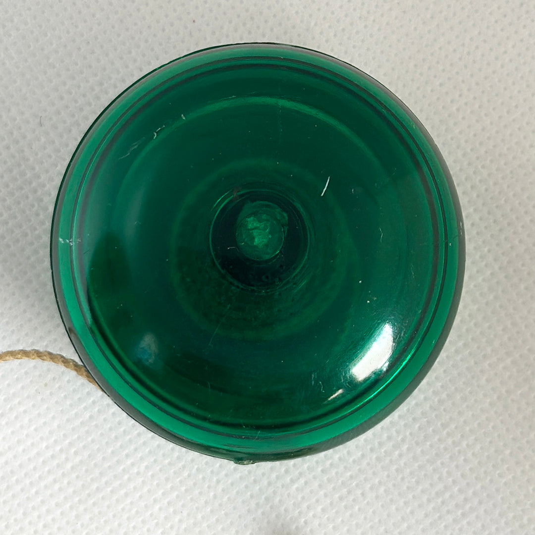 Vintage Duncan Fluer-de-lis Imperial Yo-Yo -Emerald Green- 70s Good Condition — view 3