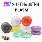 MK1 x Spinworthy Plasm Yo-Yo - Polycarbonate YoYo Designed for Classic Responsive Play