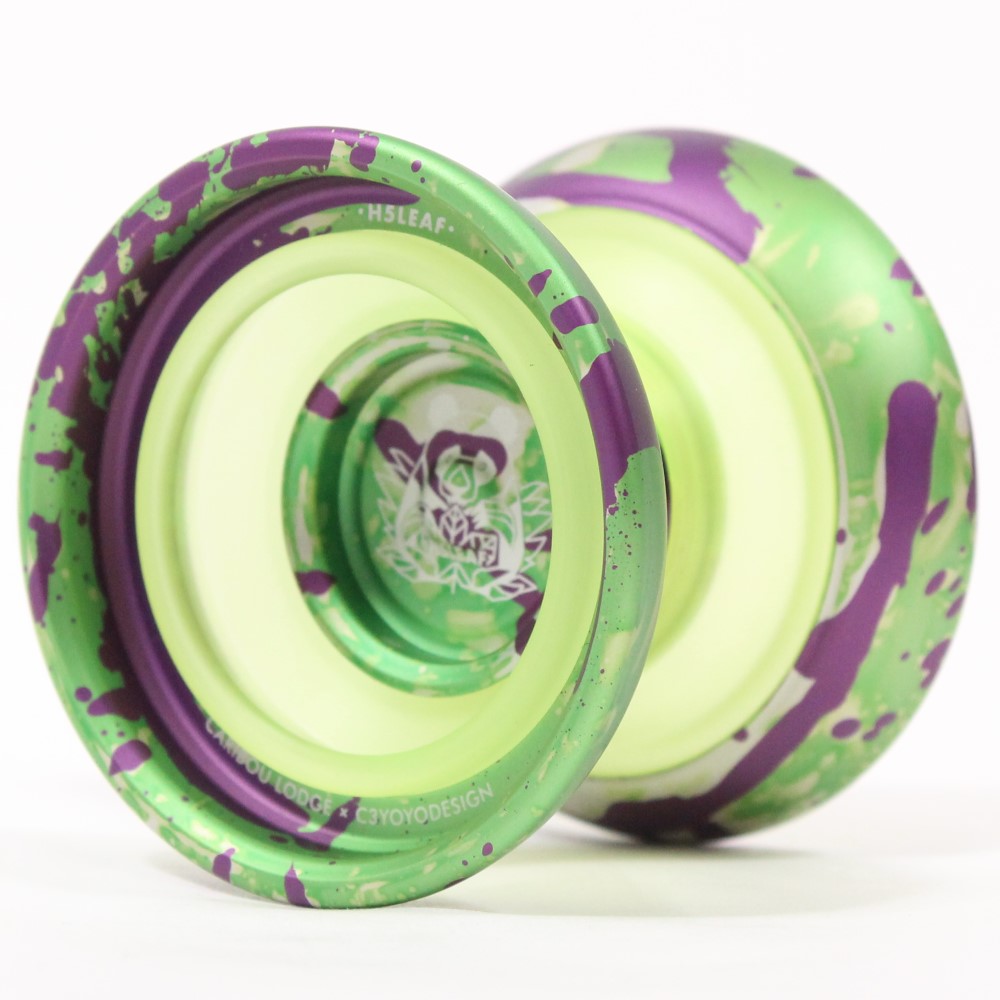 Caribou Lodge x C3yoyodesign H5LEAF Yo-Yo - Hybrid - PC and 6061 Aluminum YoYo — view 4