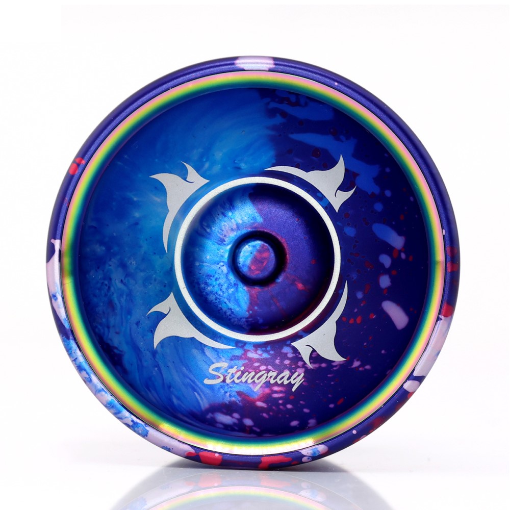 yoyofriends Stingray Yo-Yo - Bi-Metal - 7068 Aluminum with Stainless Steel Rings YoYo — view 6