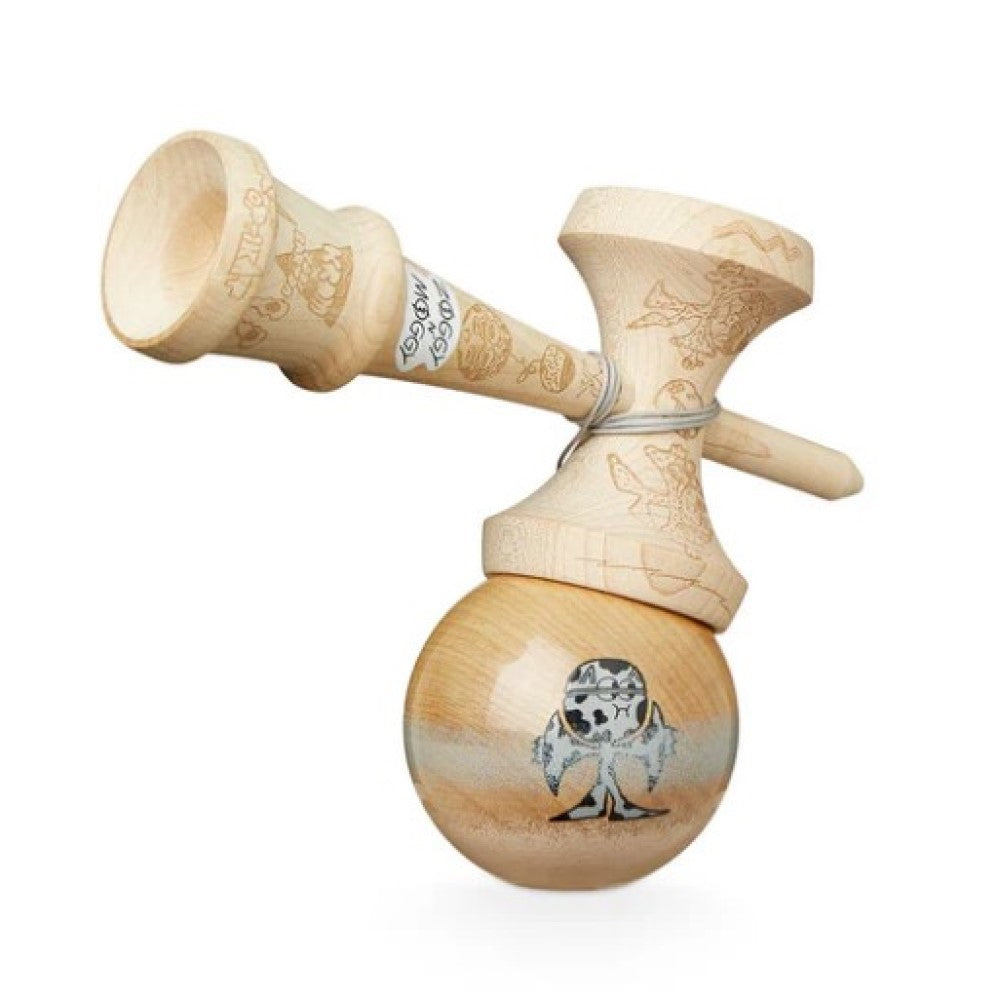 KROM Kendama x JODY BARTON - ZOGGY N' MOGGY Collection Kendama — view 3