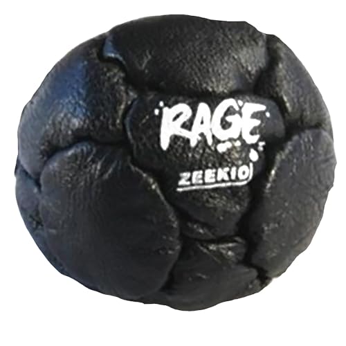 Zeekio -The Rage- 14 Panel Genuine Leather Footbag - Hacky Sack — view 4