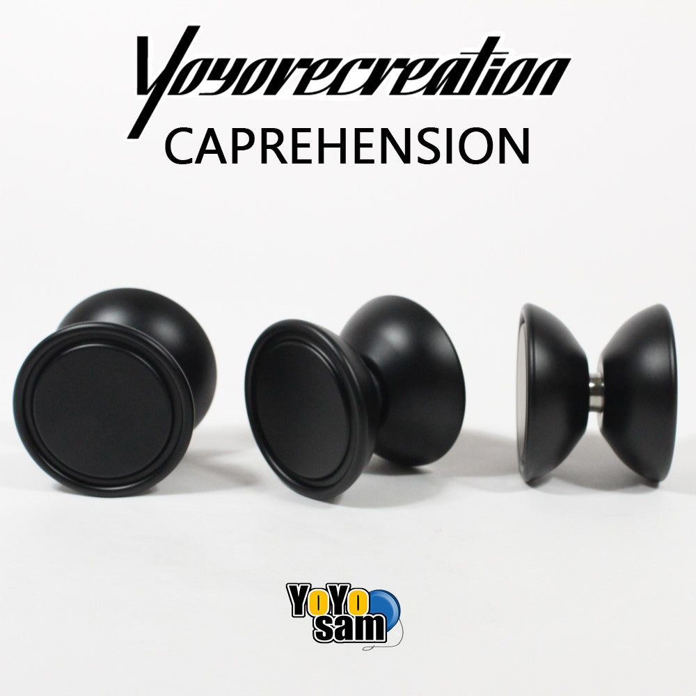 Yoyorecreation Caprehension Yo-Yo - Aluminum YoYo with Aluminum Caps