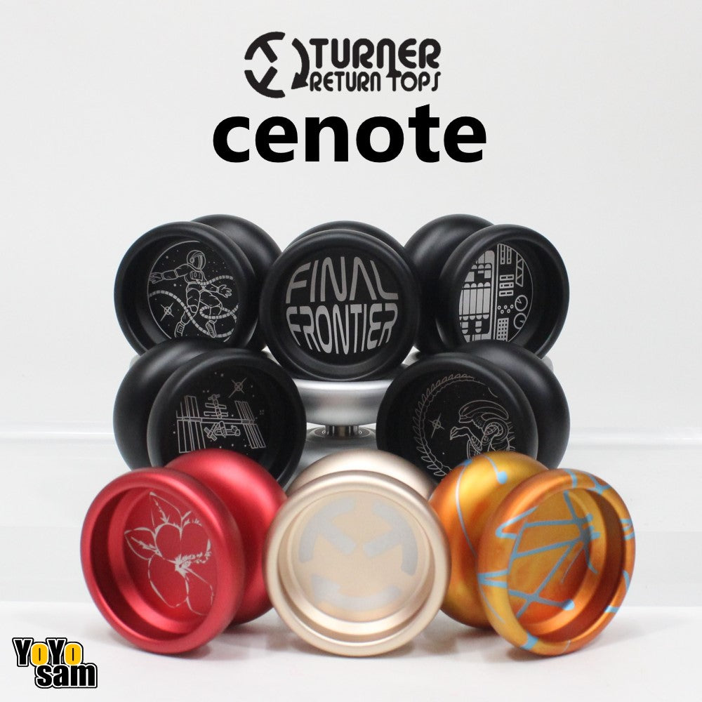 Turner Return Tops Cenote YoYo - Slightly Undersized Aluminum Yo-Yo