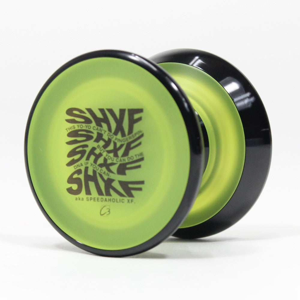 C3yoyodesign SHXF Speedaholic XF Yo-Yo - Aluminum and PC Body with PC Caps — view 4