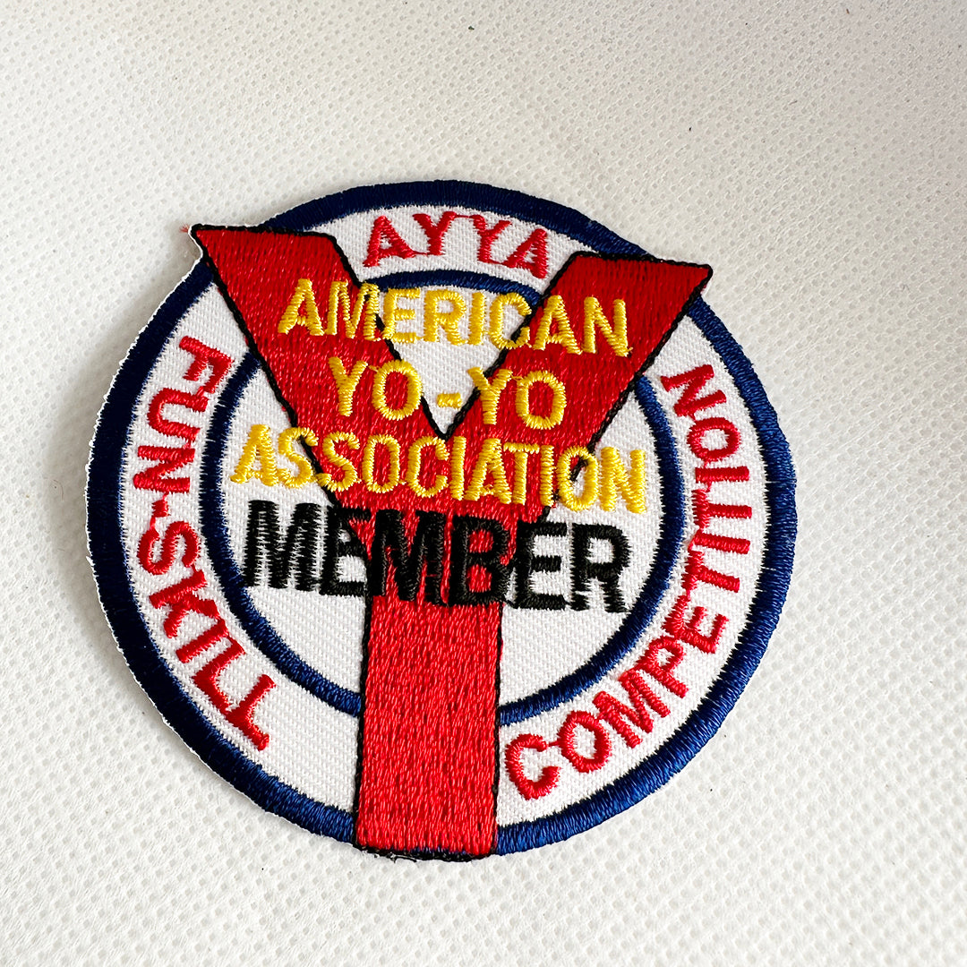 Vintage AYYA American Yo-Yo Member Patch - Excellent condition