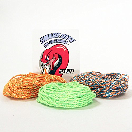 Snake Bite Yo-Yo Strings - Polyester - Normal T6 YoYo Strings - 3/10 Packs - 30 Strings Total — view 2