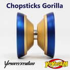 Yoyorecreation Chopsticks Gorilla Yo-Yo - Bi-Metal - Hirotaka Akiba Signature YoYo — view 2