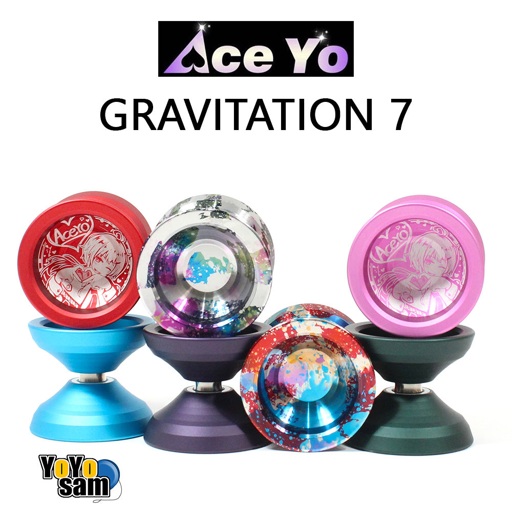 Ace Yo Gravitation 7 Yo-Yo - Mono-Metal YoYo