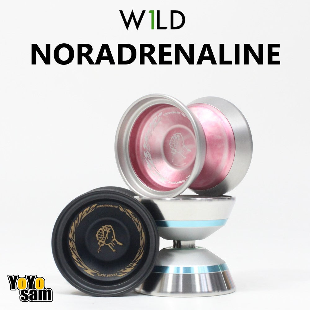 W1LD (Worldwide 1nnovative Leading Design) NorAdrenaline Yo-Yo - Bi-Metal - Blaise Becker Signature Yo-Yo
