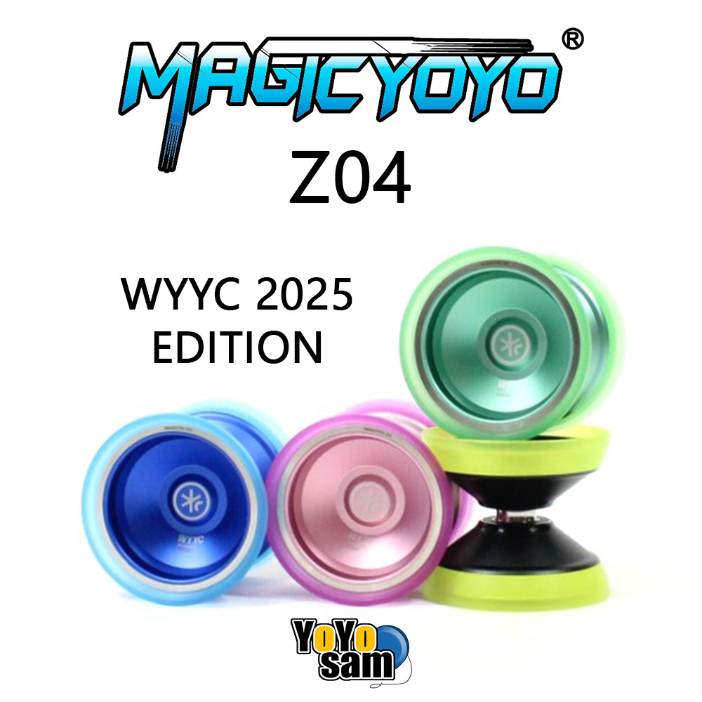 MAGICYOYO Z04 Yo-Yo - Hybrid YoYo - Aluminum with Dual Rim PC over Stainless Steel