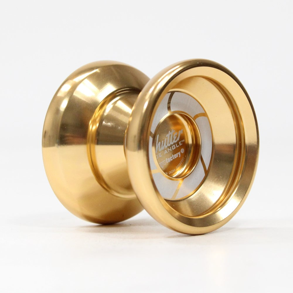 YoYoFactory Wide Angle Shutter Yo-Yo Blasted Aluminum Finish — view 6