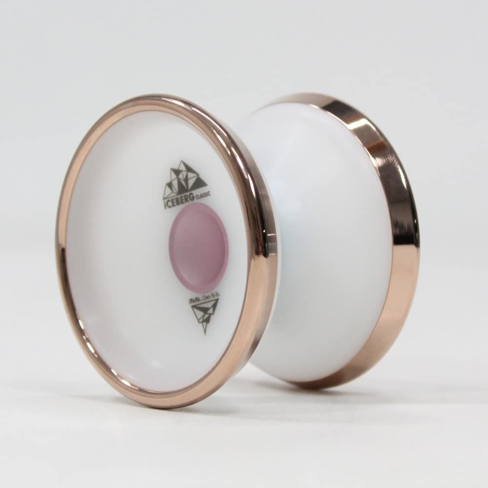 iYoYo iCEBERG CLASSiC Yo-Yo- Precision Machined Polycarbonate Core Combined with Stainless Steel Weight Rings — view 3