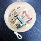 Vintage Wood Novelty Giant New York Yo-Yo - 4" -Real Wood