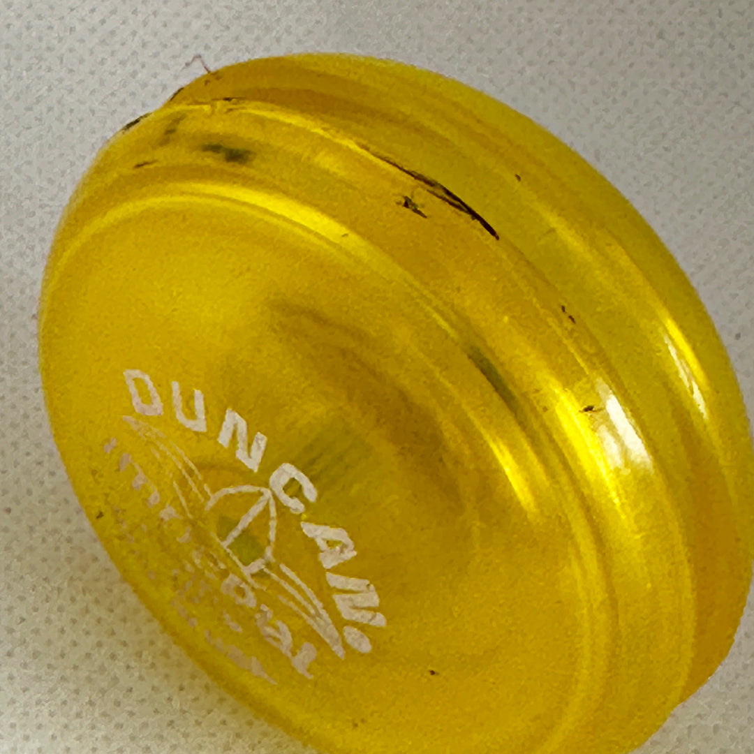 Vintage Duncan Fluer-de-lis Imperial Yo-Yo -Yellow- Very Good Condition-Made in USA — view 2