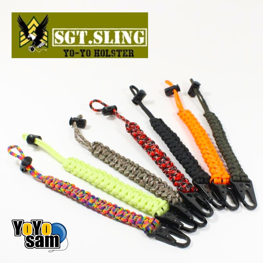 Sergeant Sling Yoyo "the clip" Yo-Yo Clip - Adjustable - Military Grade Hook - Heavy Duty Paracord