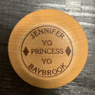 Vintage Jennifer Baybrook Hummingbird wooden yo-yo very good condition