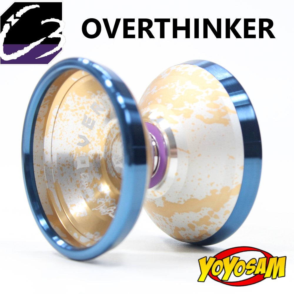 C3yoyodesign Overthinker Yo-Yo - Bi-Metal - Zhou Bowen Signature YoYo — view 3