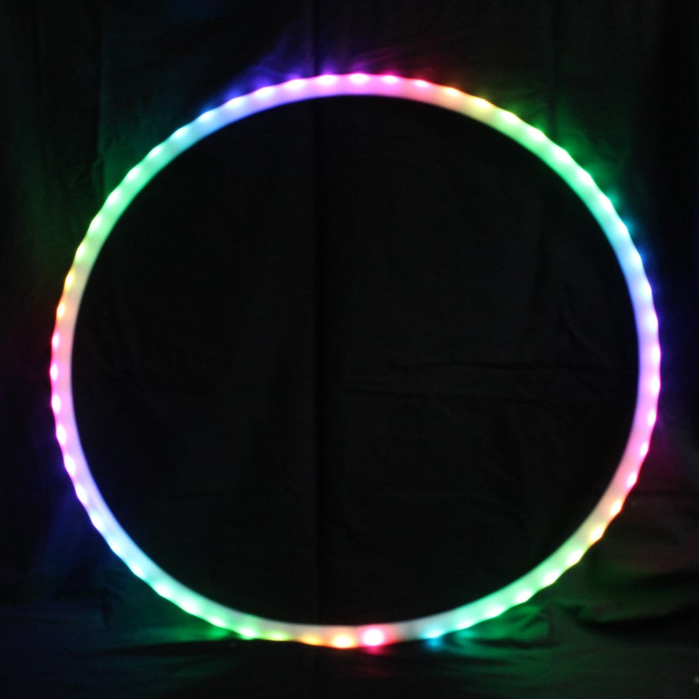 Zeekio 24" Rechargable LED Hoop with Remote - Flow Toy - Multi Color - Collapsible — view 12