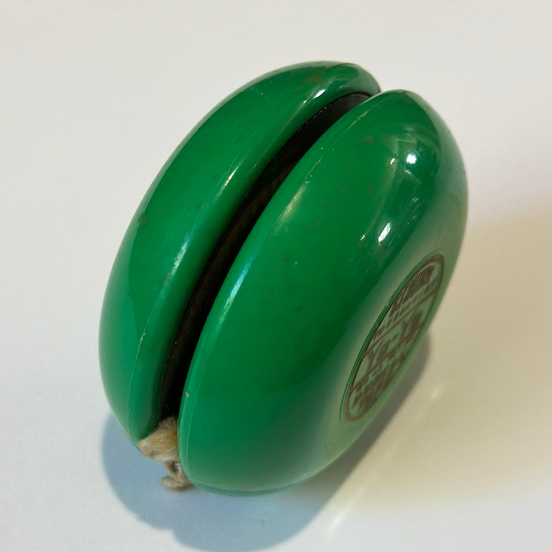 Vintage Duncan Plastic Tournament Yo-Yo Green 70s — view 2
