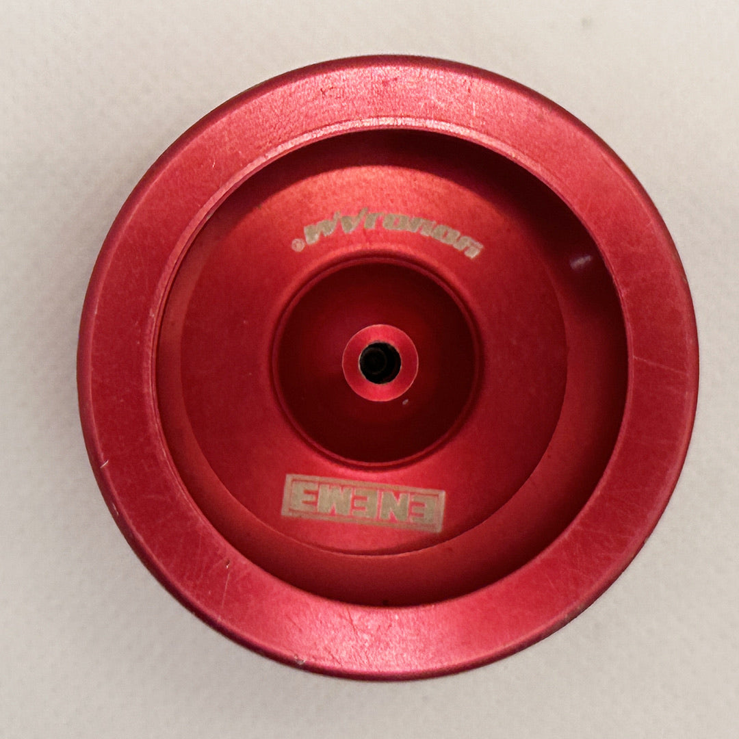 YoYoJam ENEME Yo-Yo -Aluminum Yo-Yo RED, very good Condition
