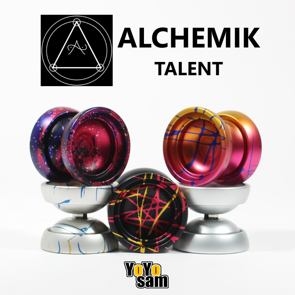 Alchemik “The Talent” Yo-Yo - 7068 Aluminum - D Bearing - Dave Adams Signature YoYo