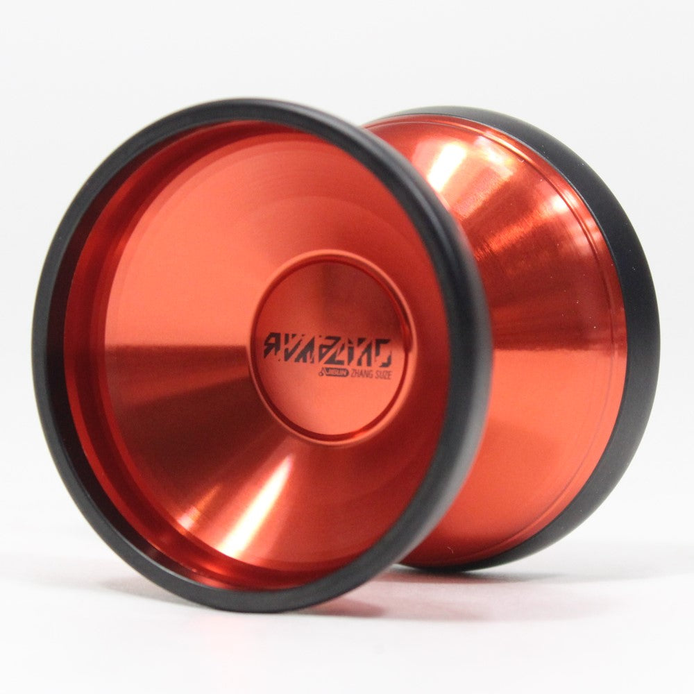JIGUN Rumbling Yo-Yo - Bimetal 6061 Aluminum with Stainless Steel Rims - Zhang Suze Signature YoYo — view 3