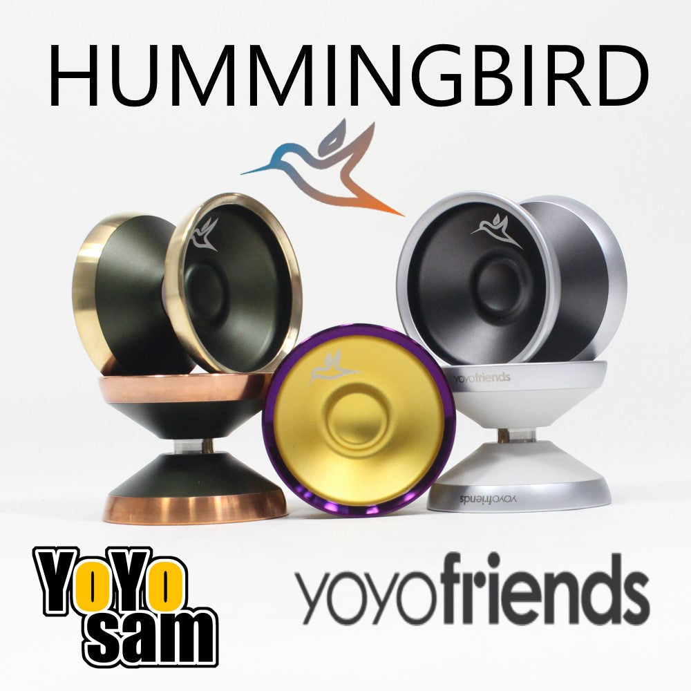 yoyofriends Hummingbird Yo Yo - 7068 Aluminium with Stainless Steel rims