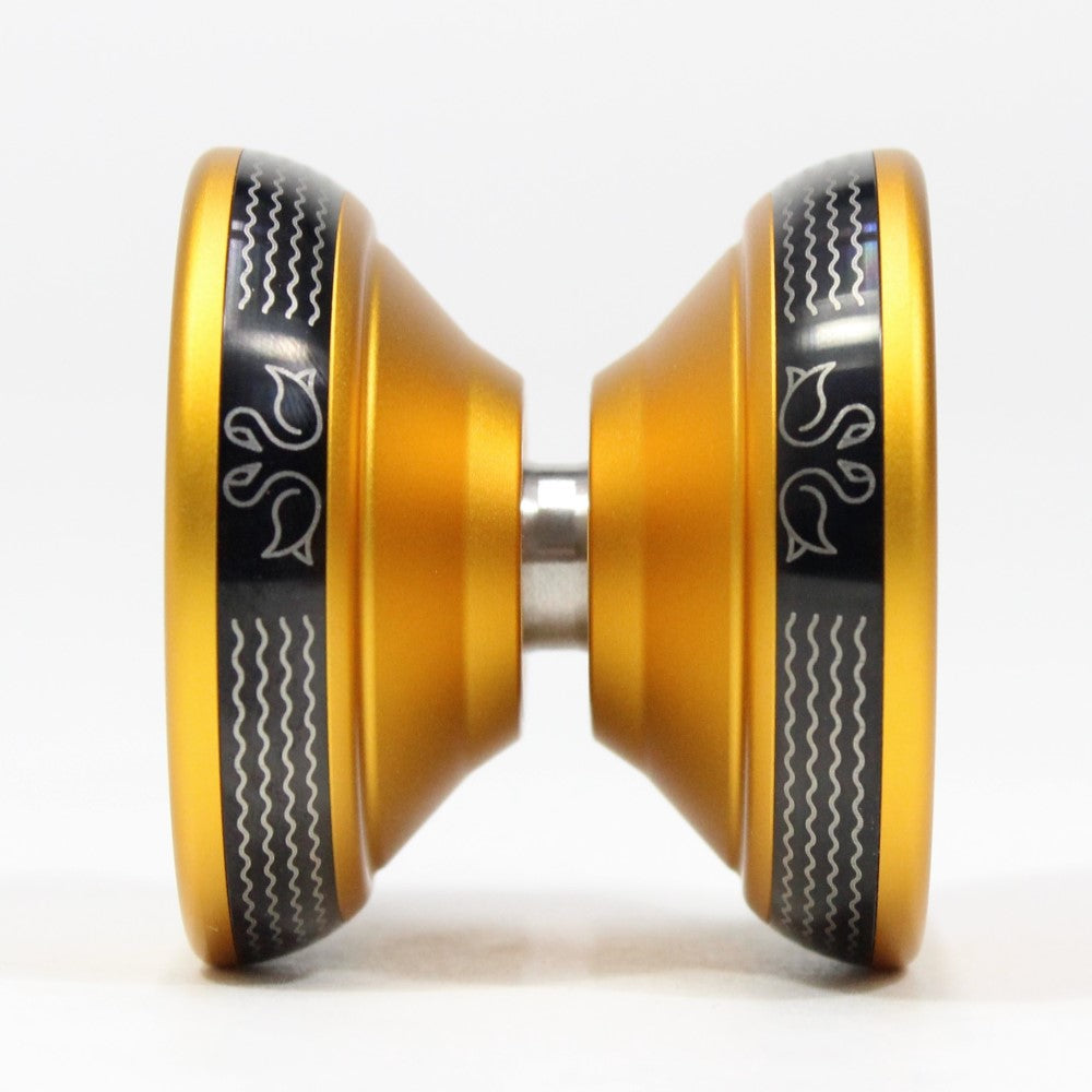 Caribou Lodge Swan - Bi-Metal Yo-Yo - Michael Ferdico Signature YoYo — view 5
