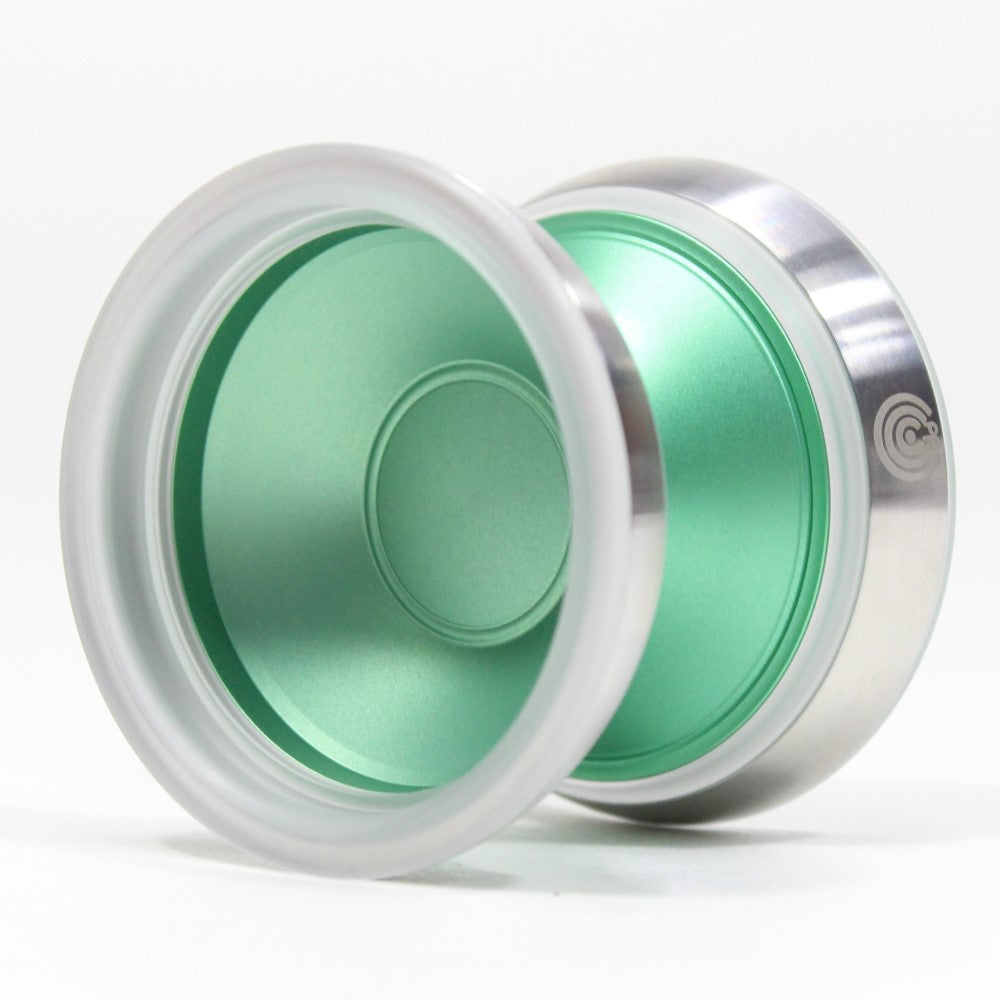 Dressel Designs Connection Yo-Yo - Tri-Material YoYo - 7075 AL with Stainless Steel and PC Rims — view 3