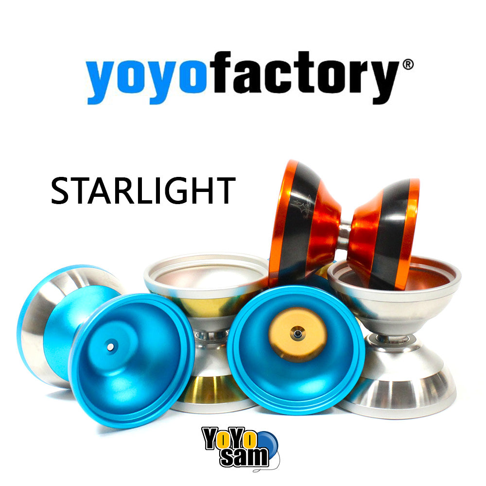 YoYoFactory Starlight Yo-Yo - Bi-Metal - Hunter Feuerstein Signature YoYo