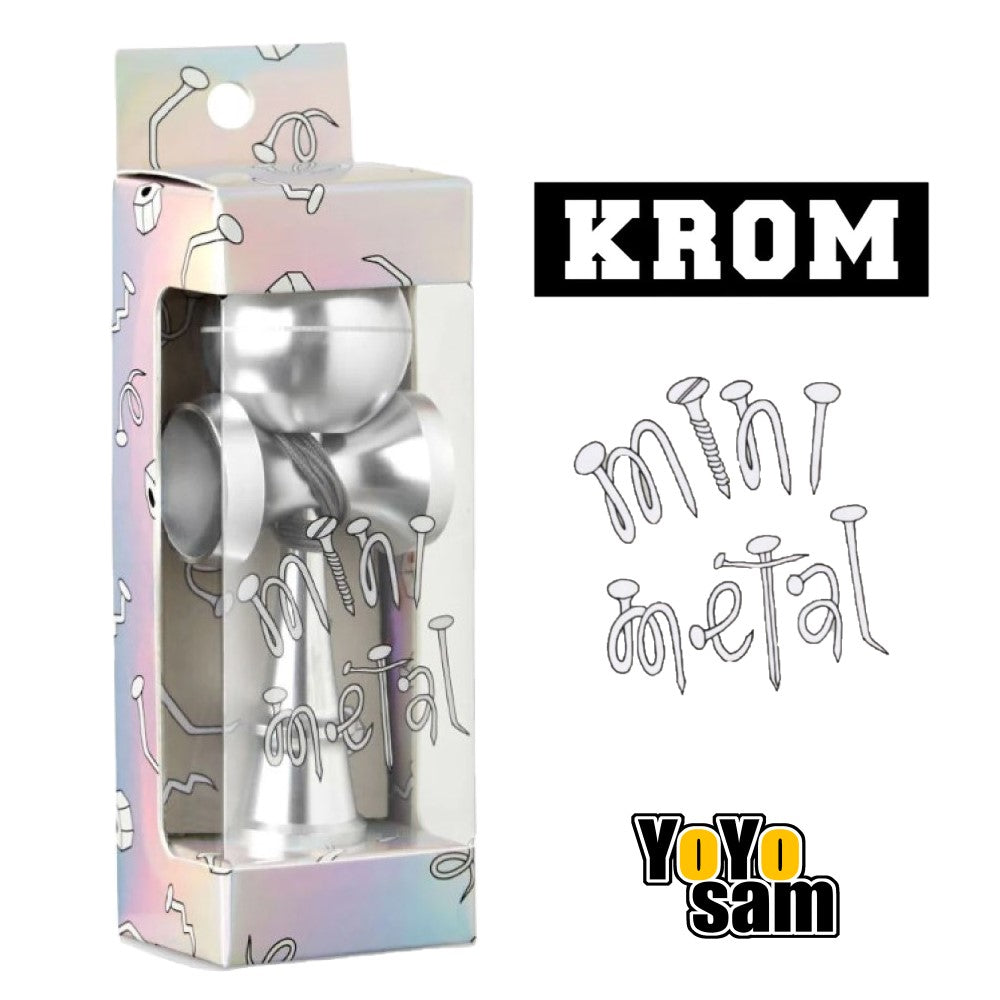 KROM Kendama MINI METAL Kendama - Solid Aluminum