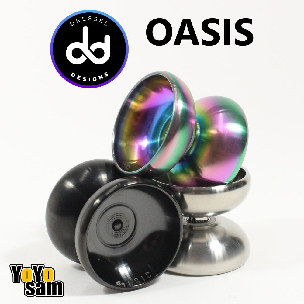 Dressel Design Oasis Yo-Yo - Organic Shaped Stainless Steel YoYo