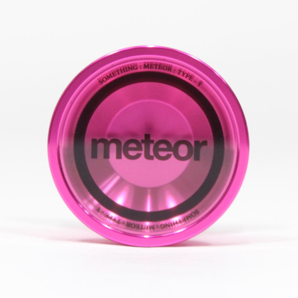 sOMEThING Meteor Type-Y Yo-Yo - 6061 Aluminum YoYo with Plastic Caps — view 3