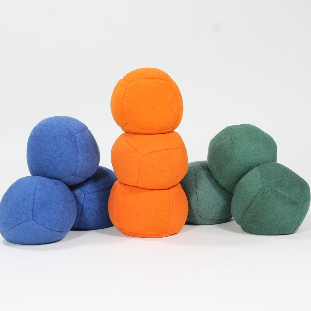 Zeekio Thud Juggling Ball Set - Lightweight 90g Beanbag Ball/Footbag - Super Soft - Set of Three (3) — view 3