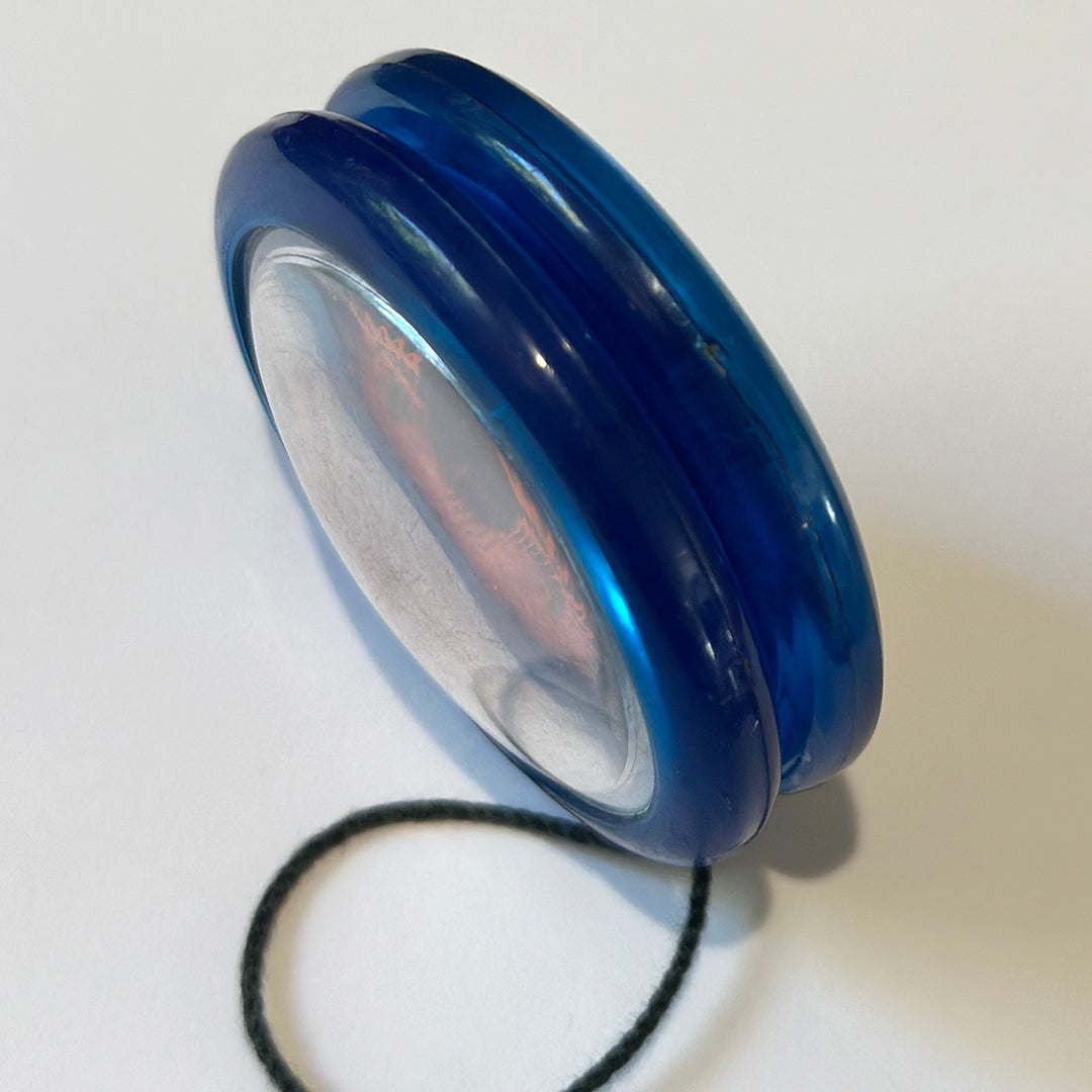 Vintage, Duncan Eagle Professional Plastic looping Yo-Yo Blue — view 3