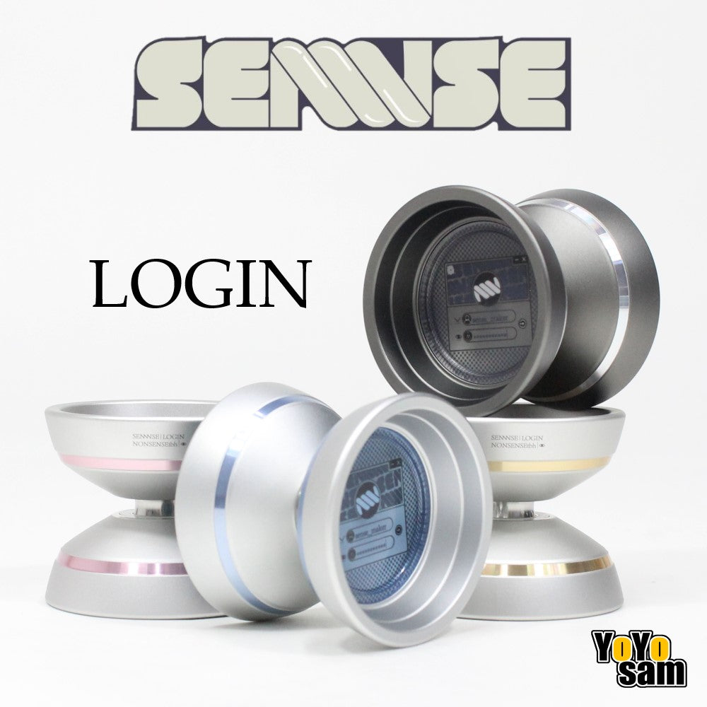 SENSE YOYO Login Yo-Yo - Aluminum YoYo with PC Caps