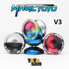 MAGICYOYO V3 Yo-Yo -Beginner to Advanced Aluminum YoYo - Includes Extra Accessory Pack