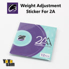 C3yoyodesign Weight Adjustment Sticker for 2A Yo-Yo